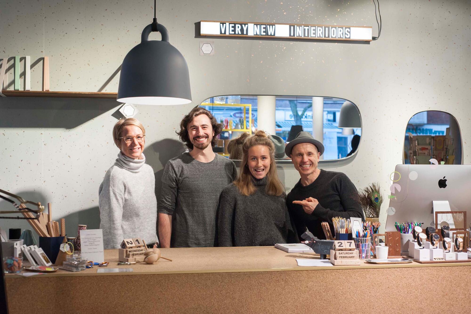 Das Team von Very New Interiors