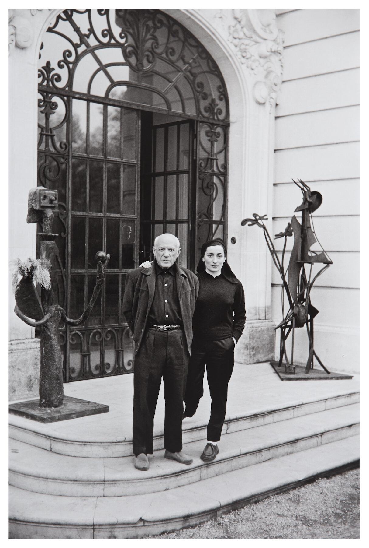 Pablo Picasso und Jacqueline Roque