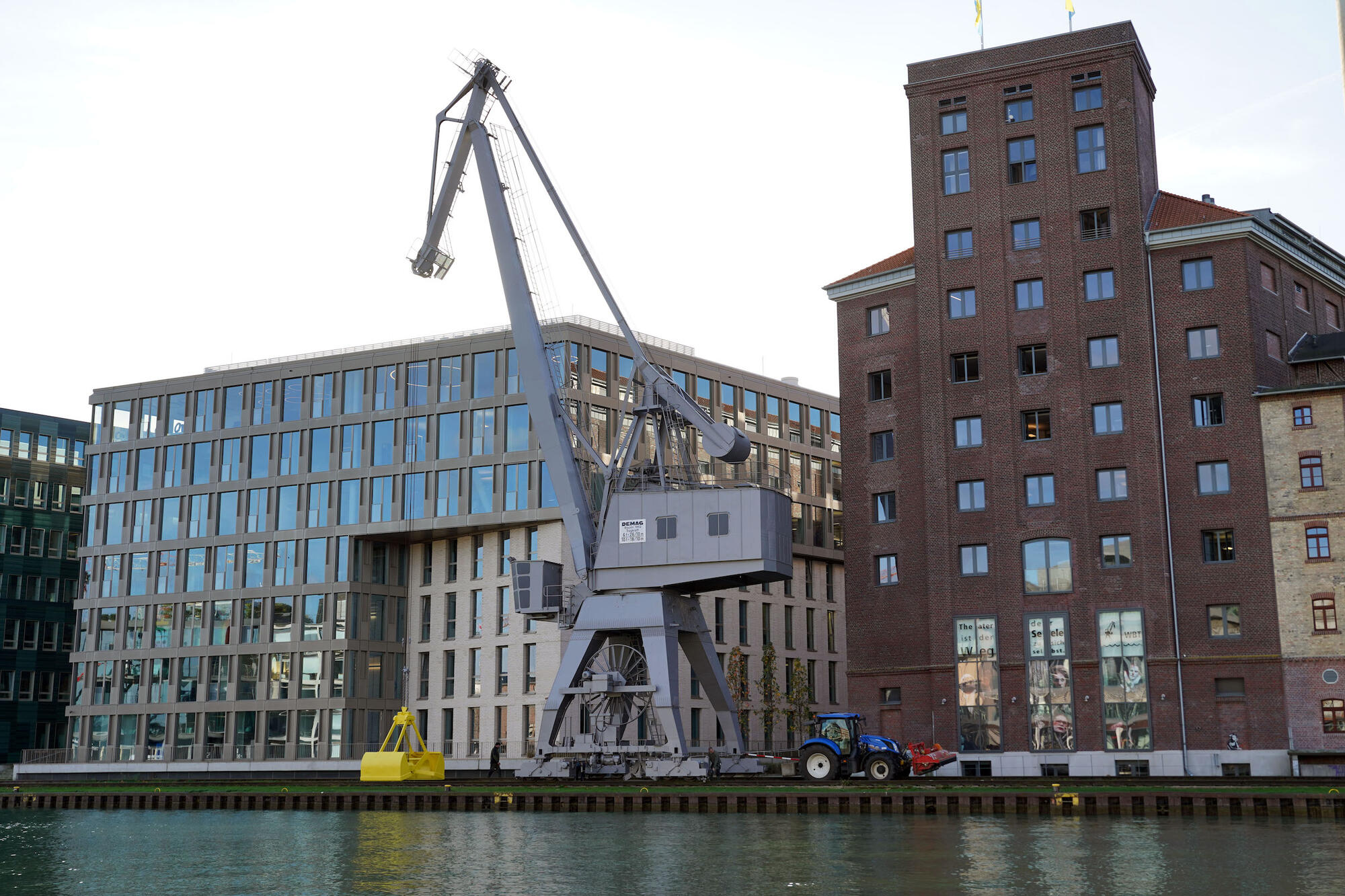 Rhenus-Kran am Hafen Münster