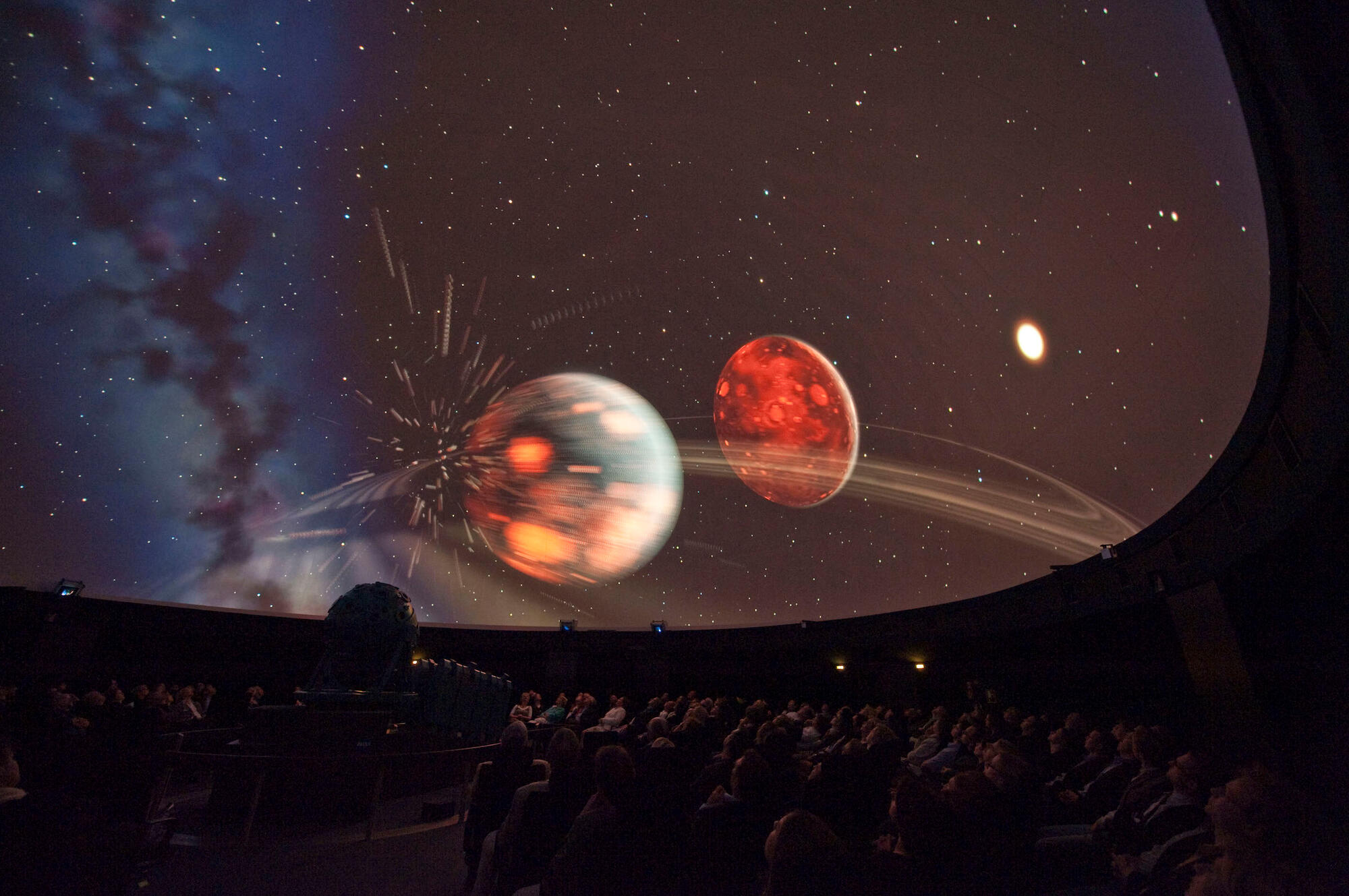 Das Planetarium im LWL-Museum für Kunst und Kultur