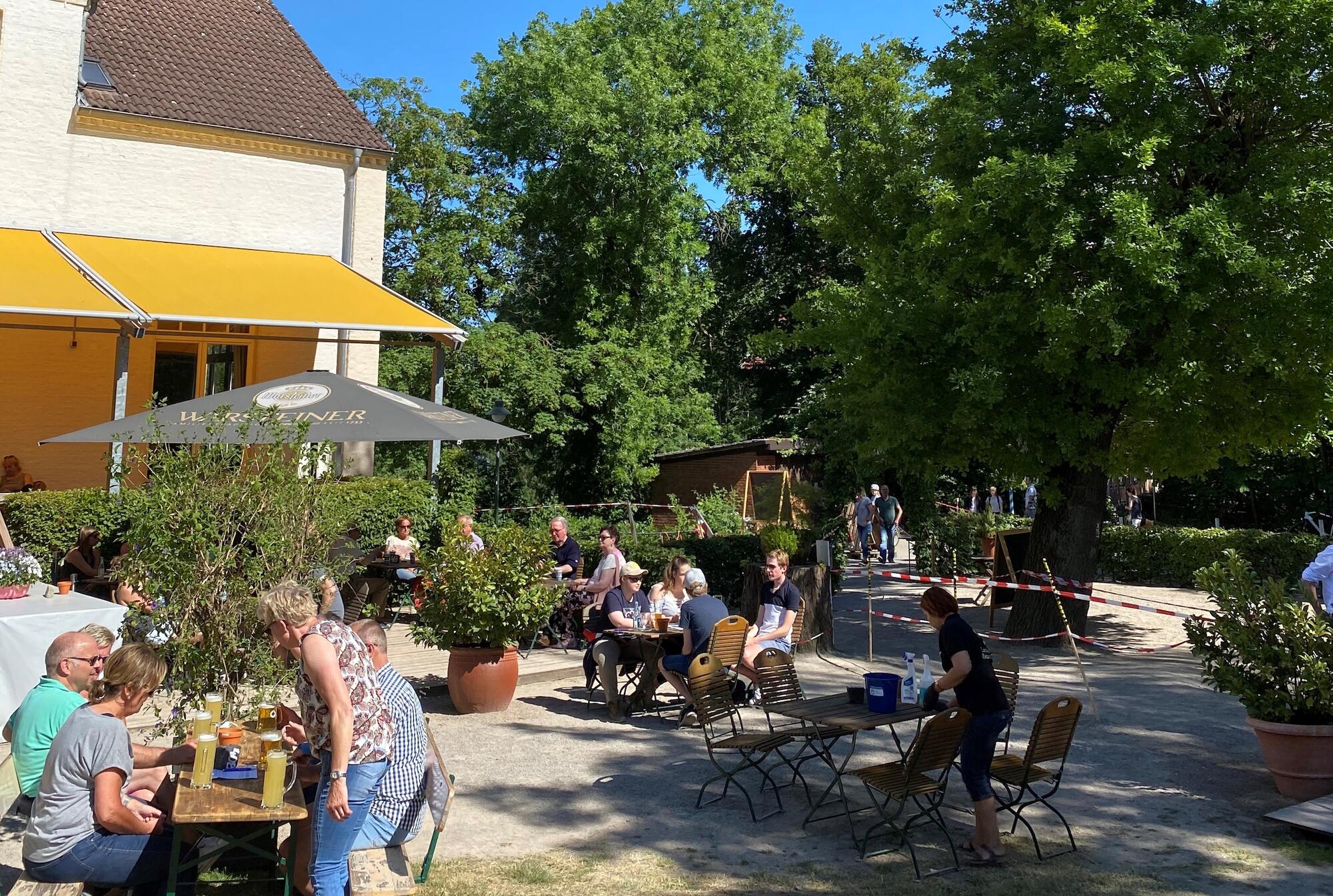 Biergarten Gasthof Pleister Mühle