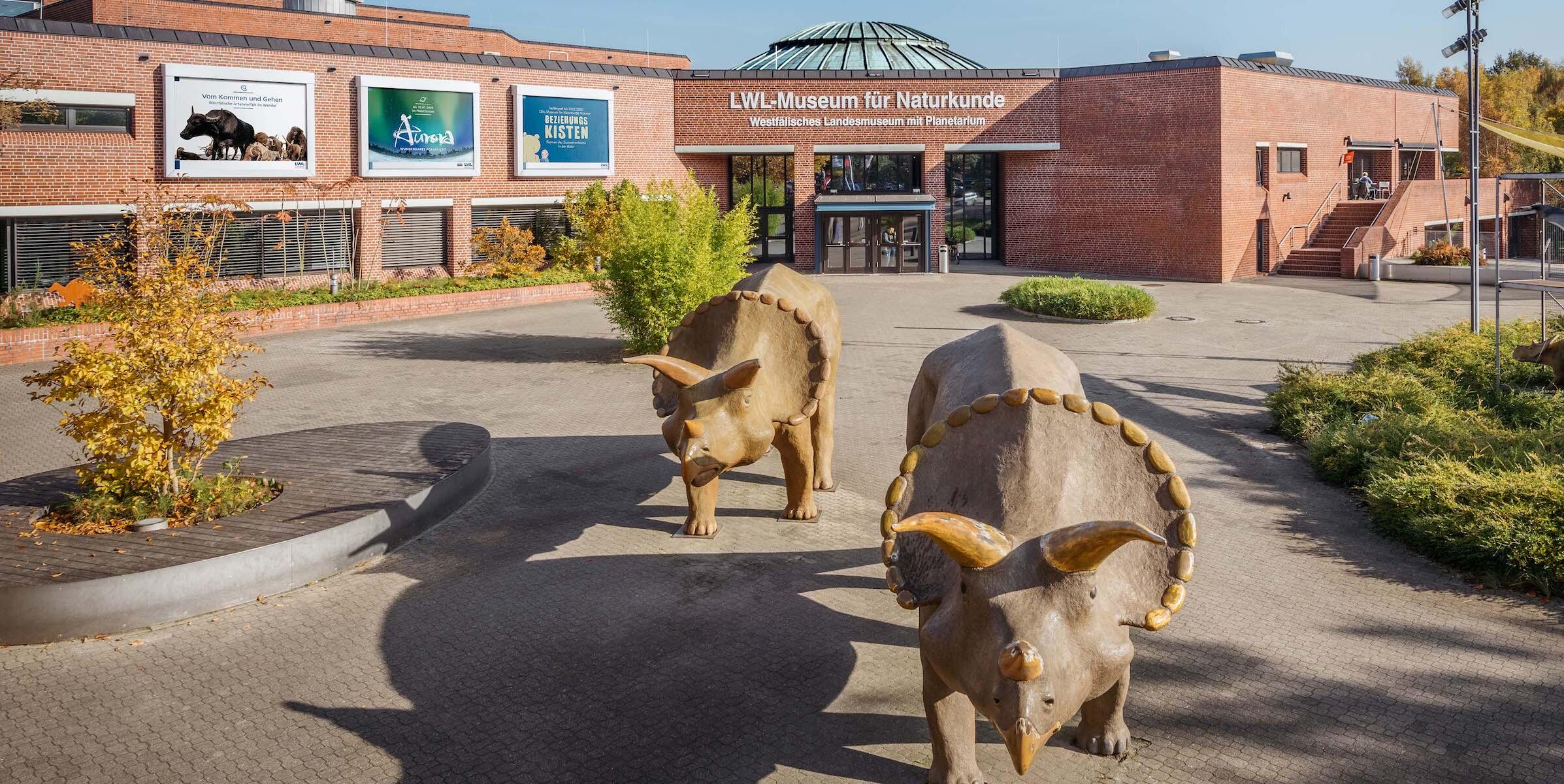 Das LWL-Museum für Naturkunde von außen