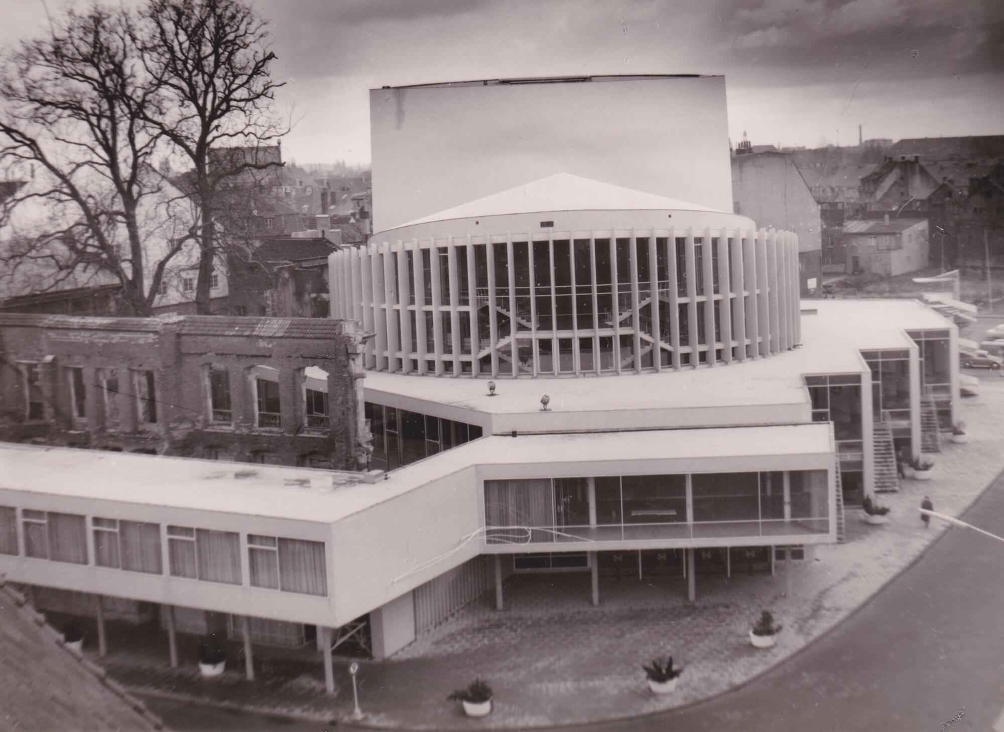 Abbild des Theater Neubaus