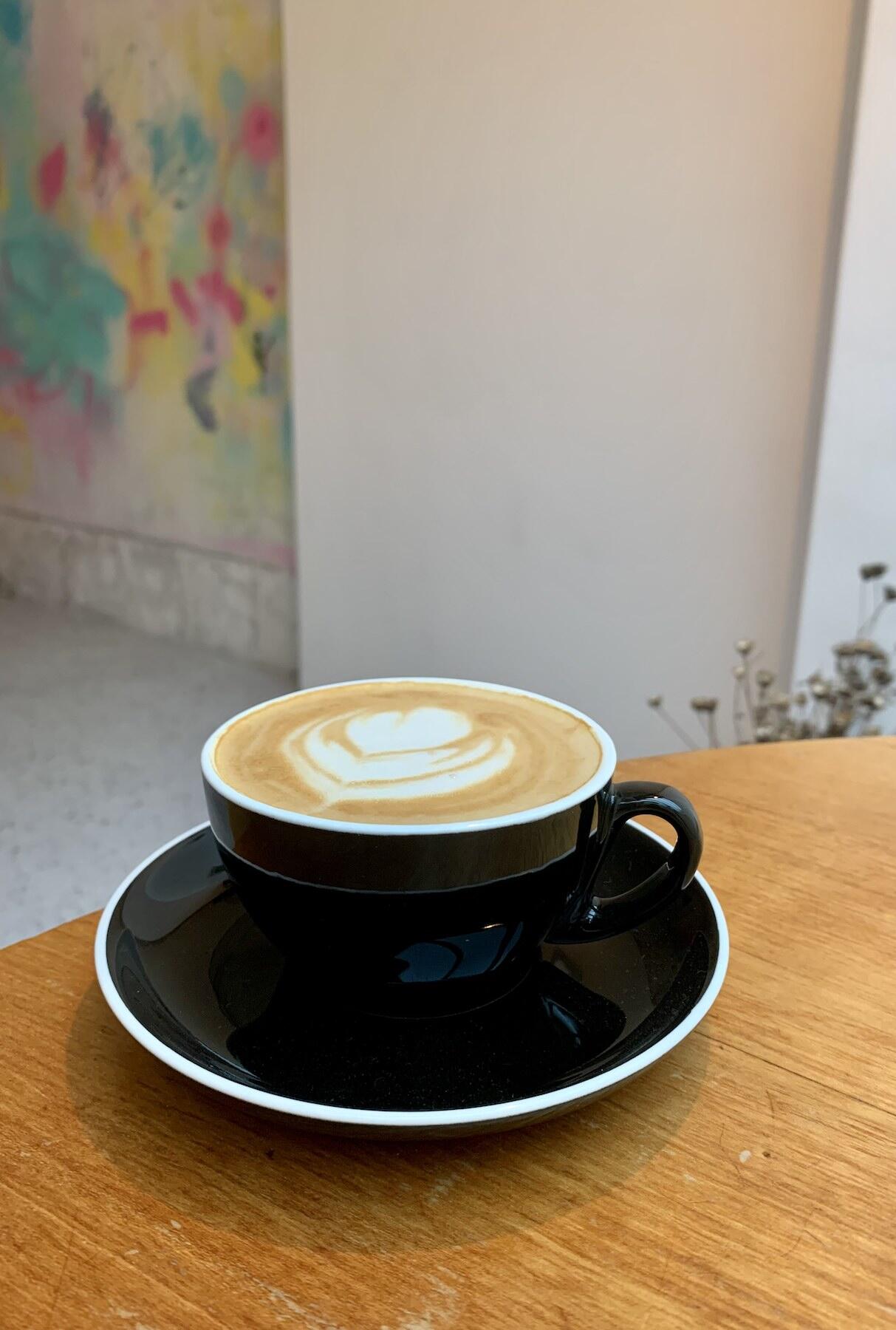 Cappuccino im Café Wilma Münster