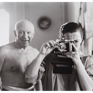 Pablo Picasso und Jacqueline Roque