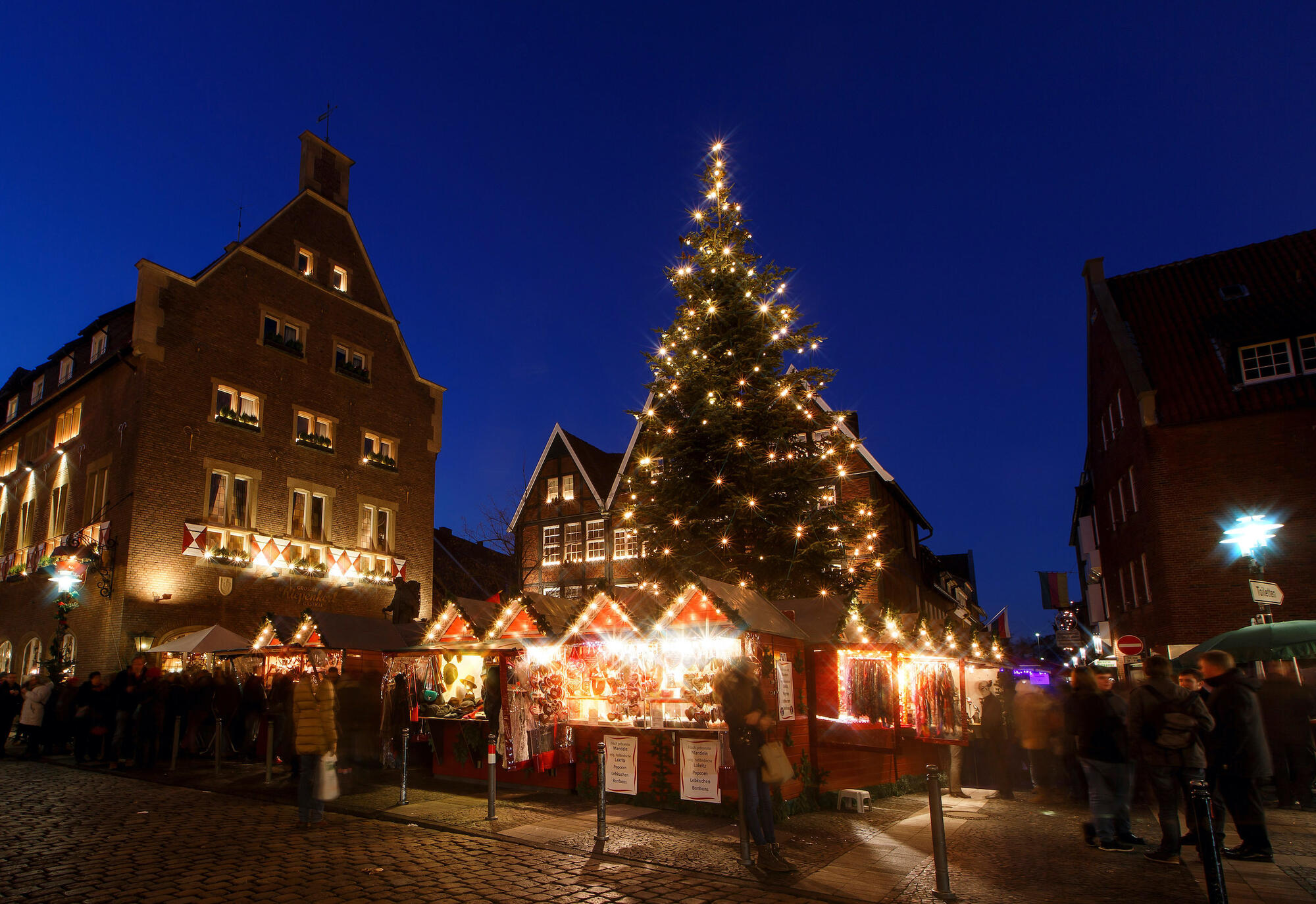 Weihnachtsmarkt Münster Innenstadt Kiepenkerl