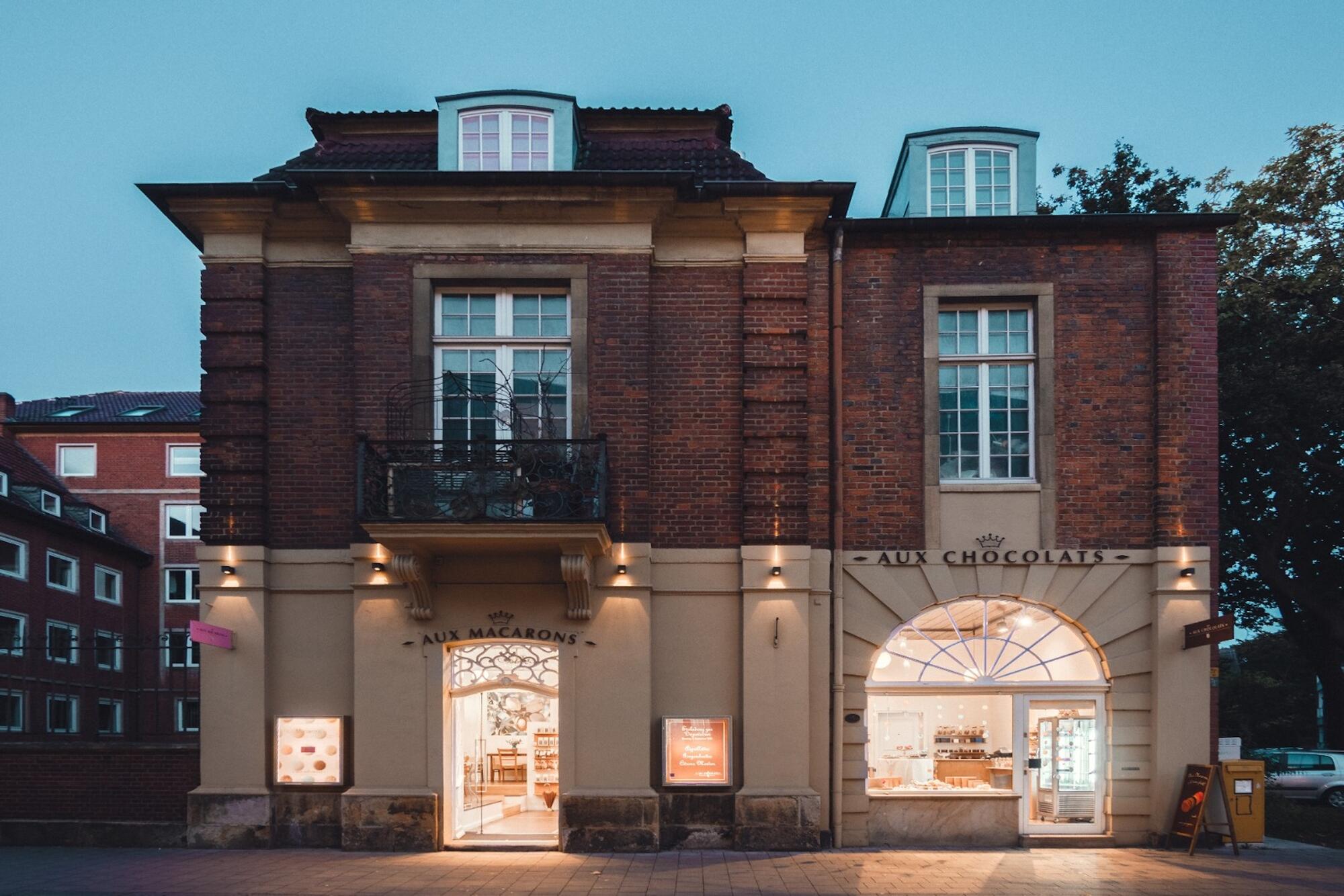 Aux Macarons und Aux Chocolats in der Königsstraße Münster