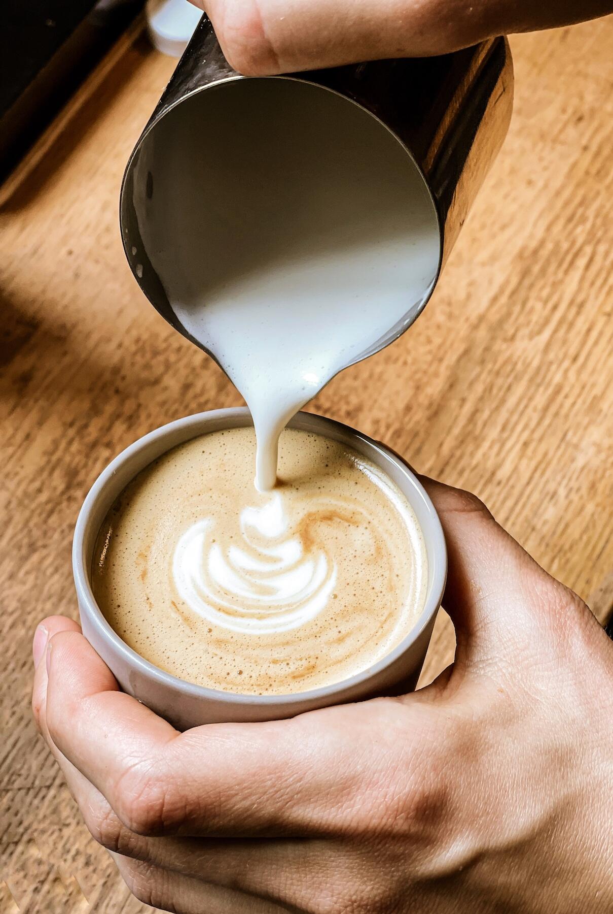 Latte-Art bei Herr Hase in Münster