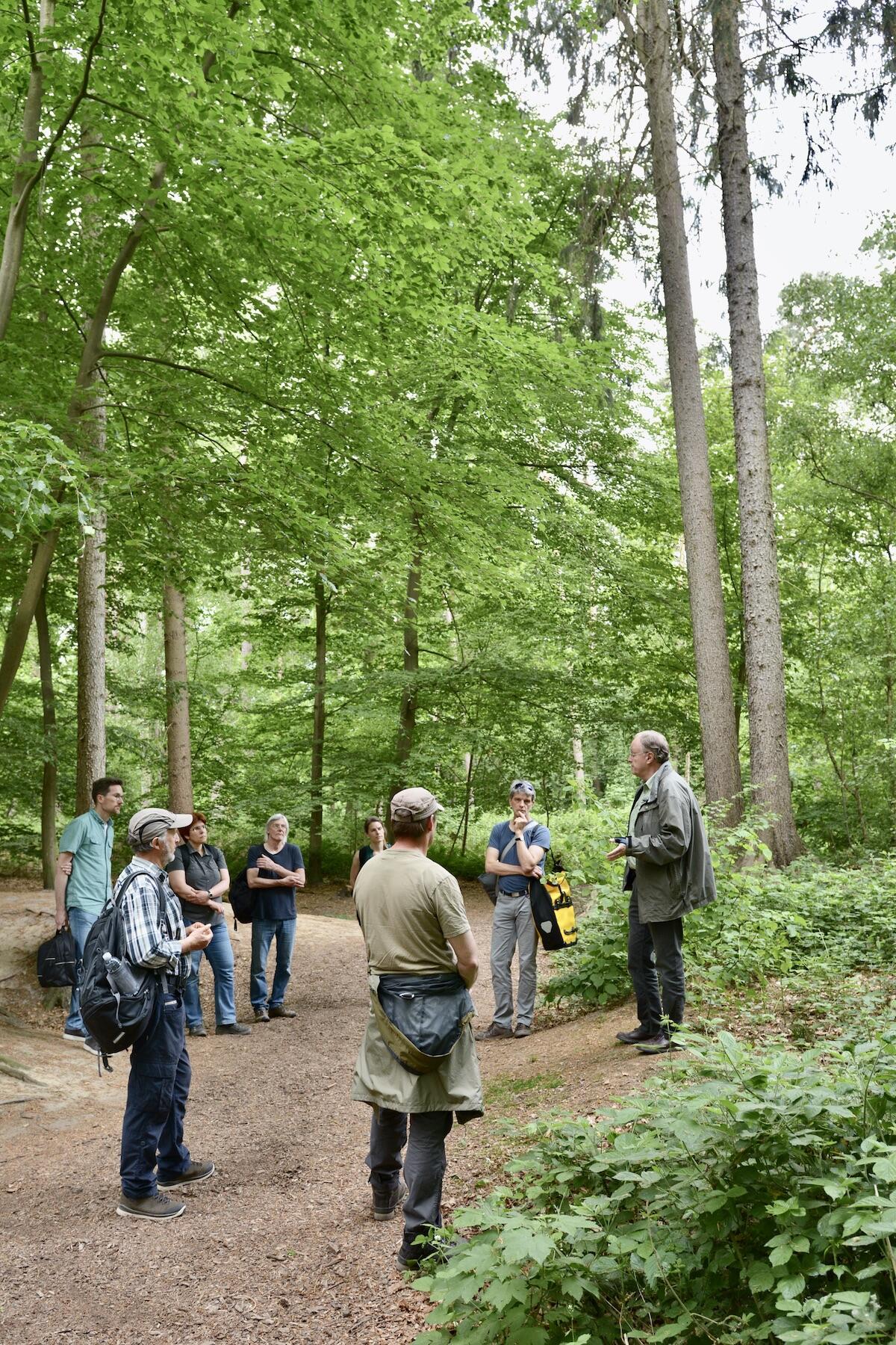 Klimaspaziergang in der Hohen Ward