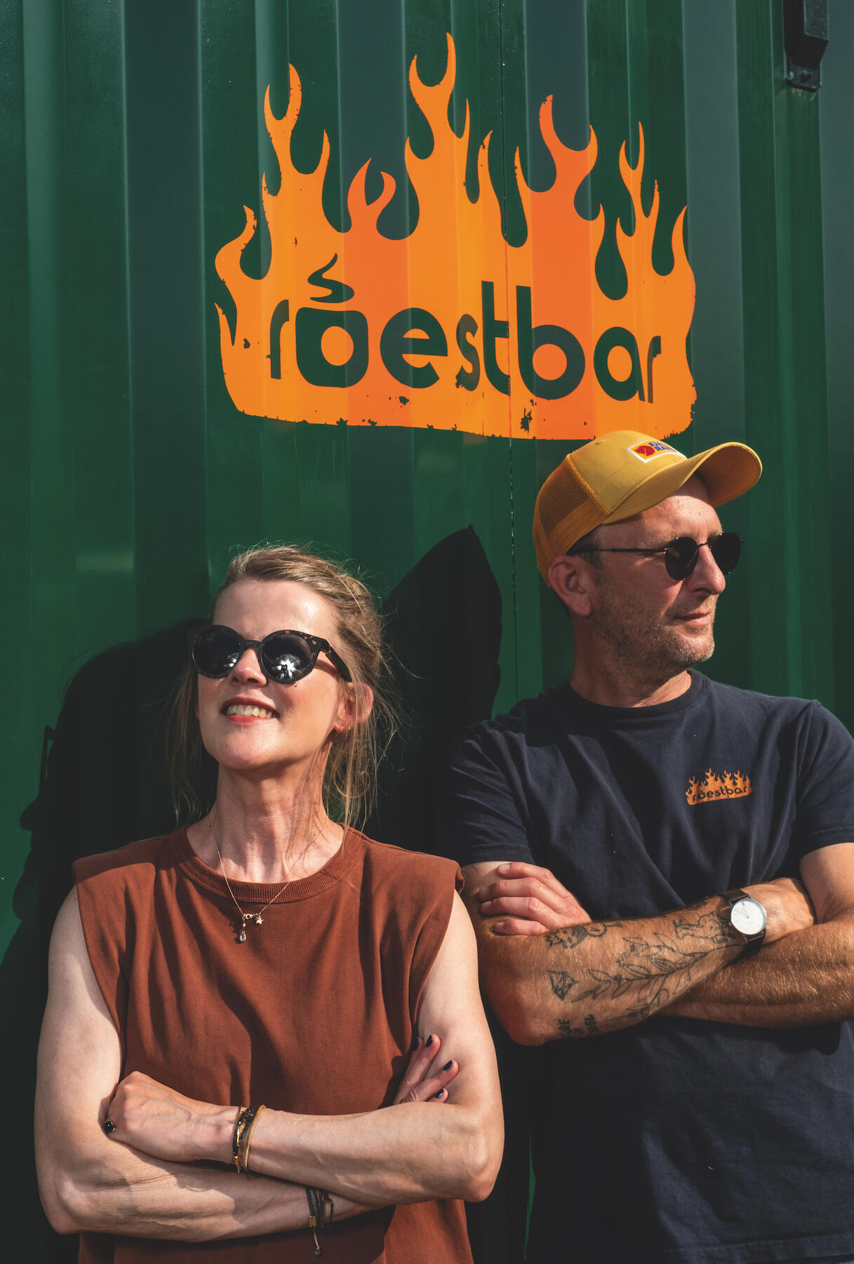 Roestbar-Gründer Sandra Götting und Mario Joka