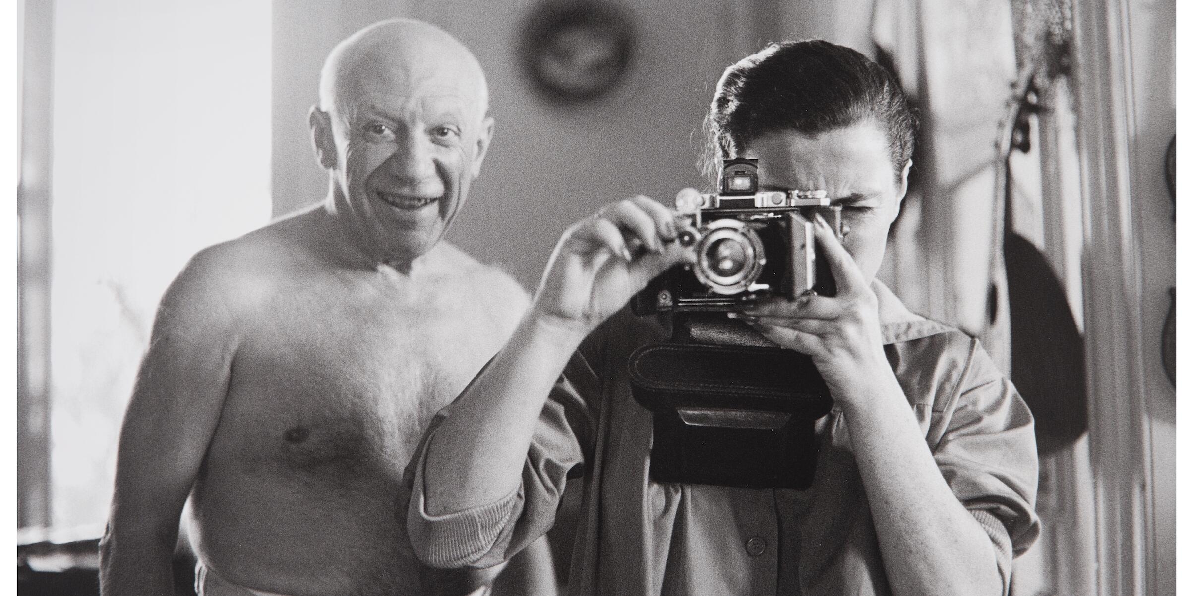 Pablo Picasso und Jacqueline Roque