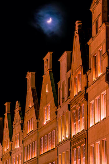 Münster bei Nacht