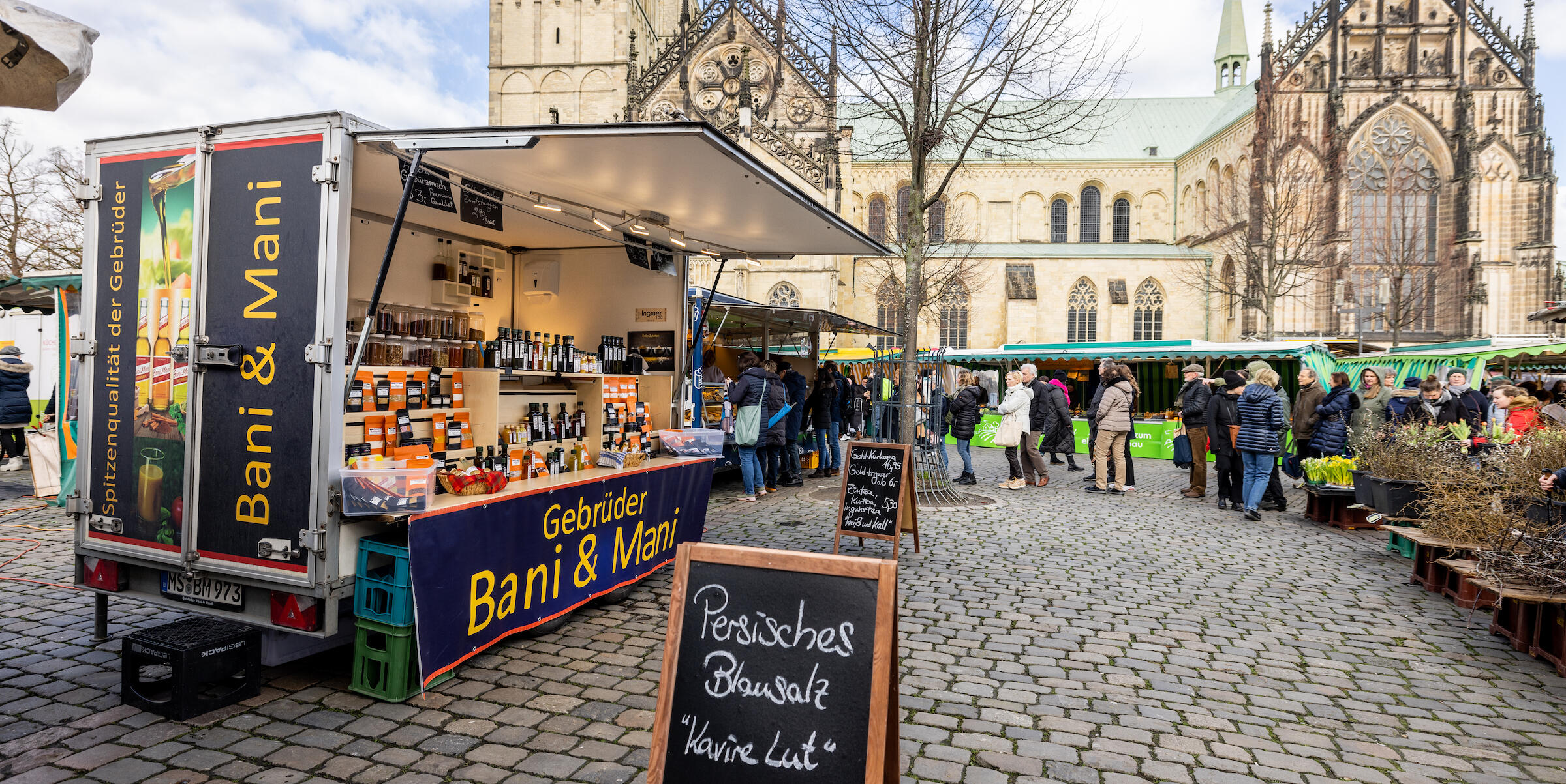 Marktstand von Bani & Mani