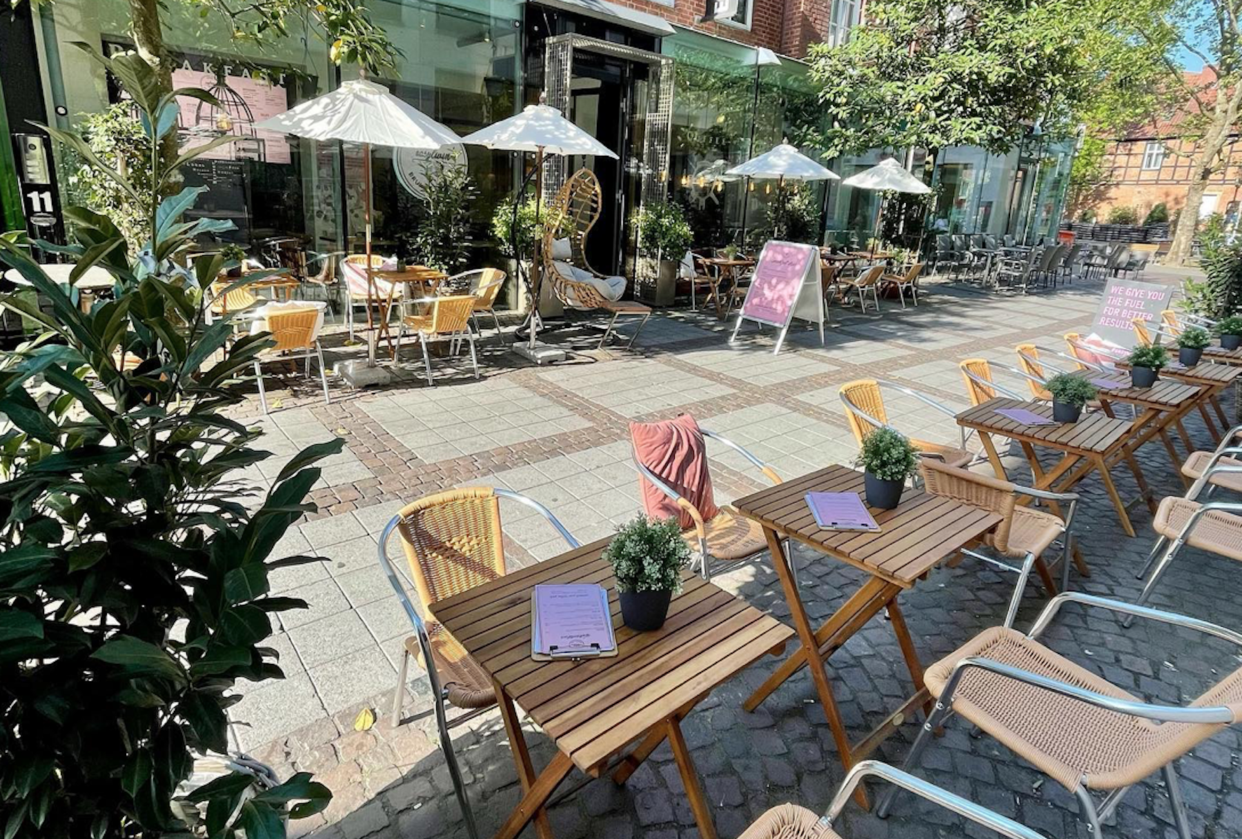 Außenplätze Easylivin' Münster
