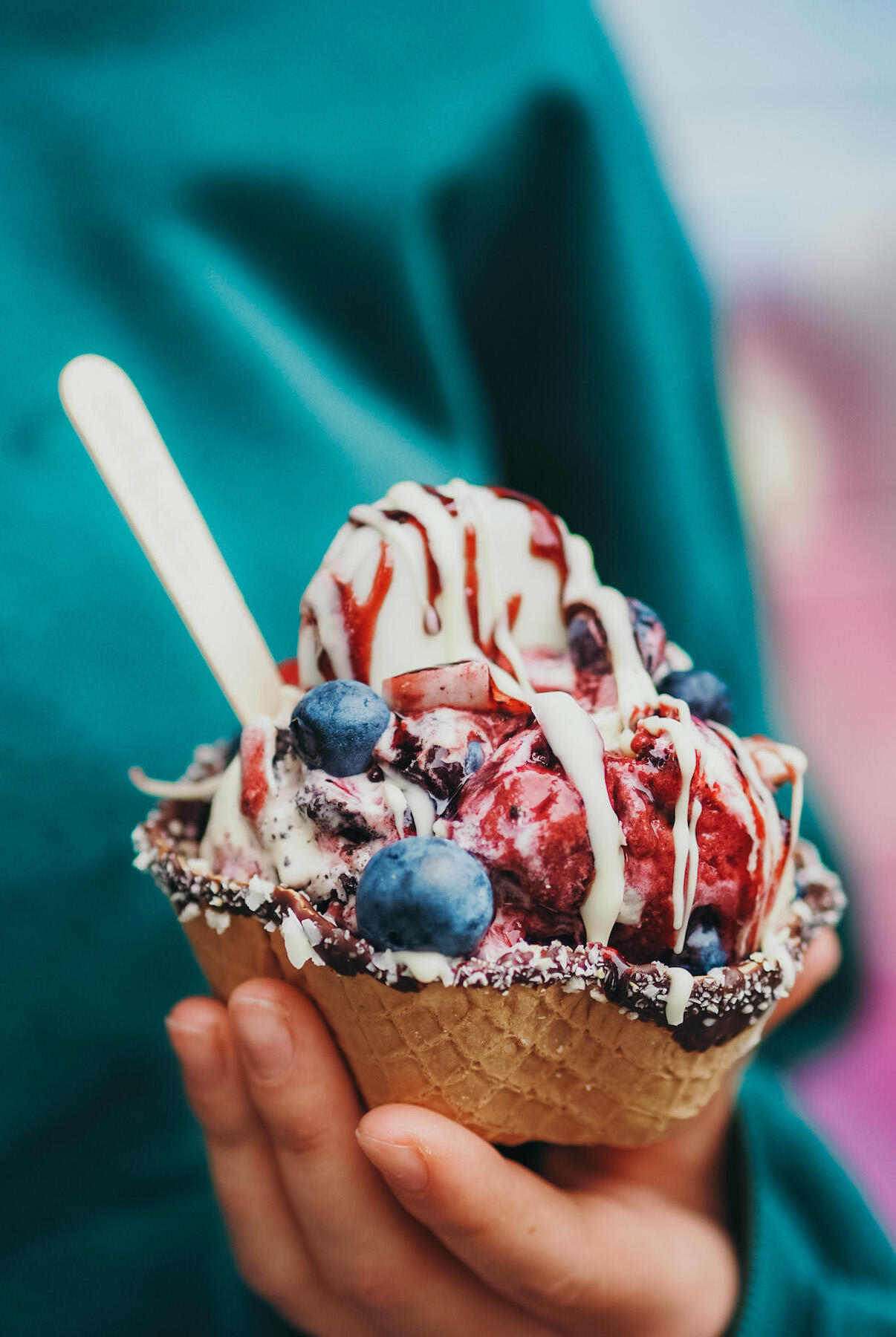 Eisbecher bei Schlecks Münster