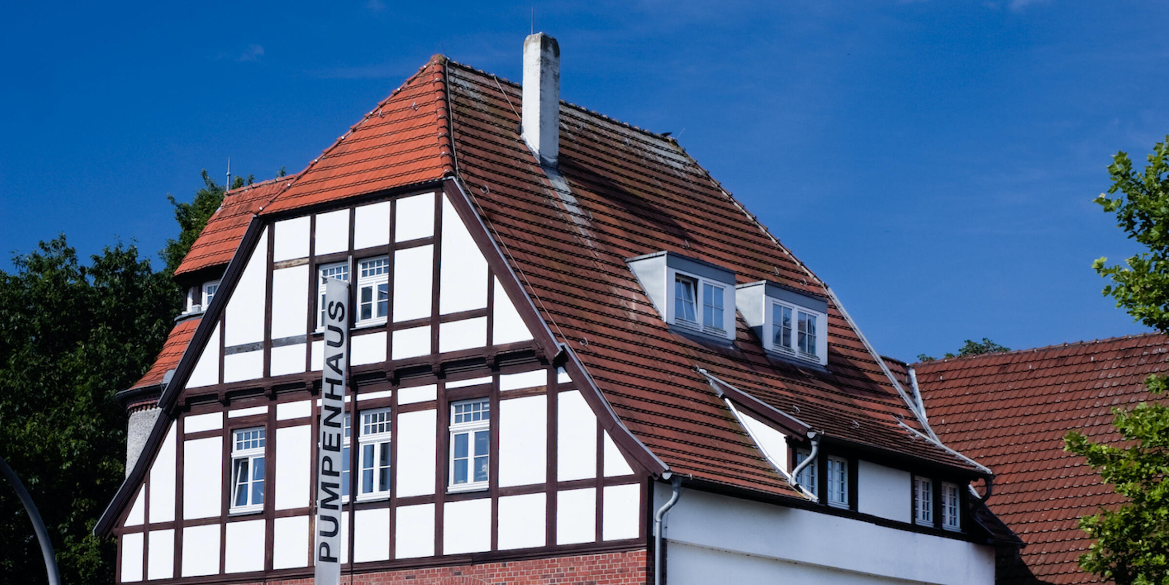 Das Theater im Pumpenhaus von außen