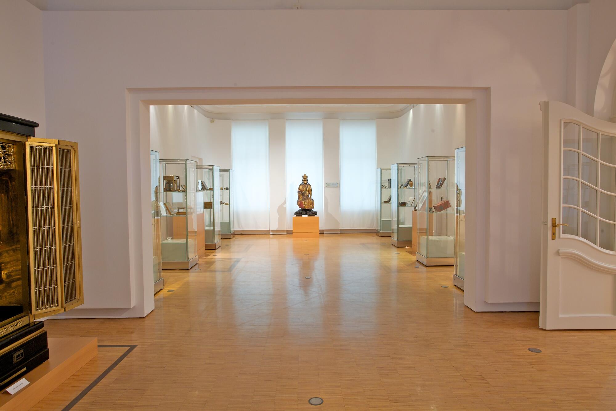 Innenräume des Museums für Lackkunst in Münster