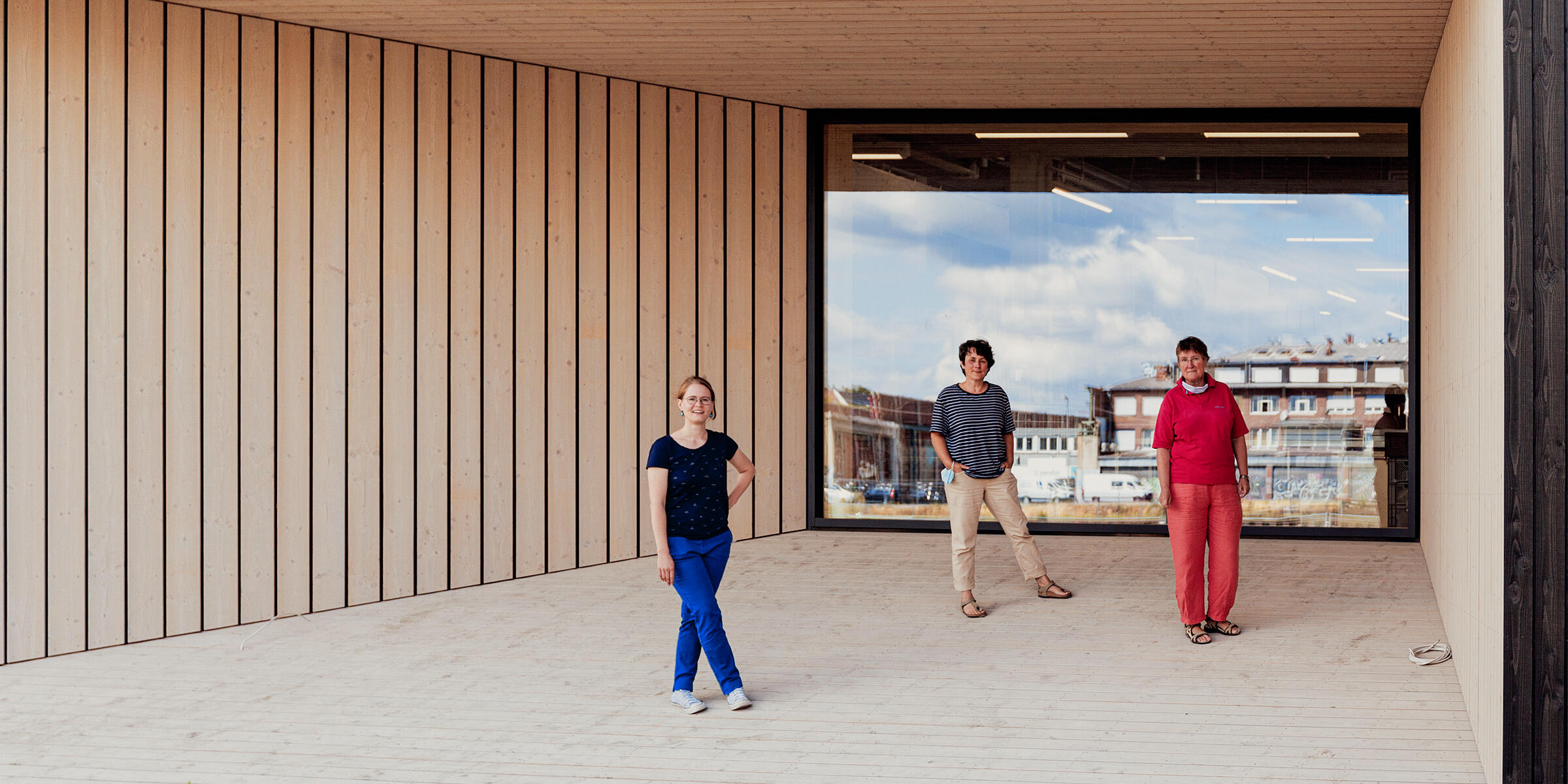 Sophia Siemes (Marketing), Susanne Poguntke (Märkteleitung) und Rike Kappler (Geschäftsleitung) 