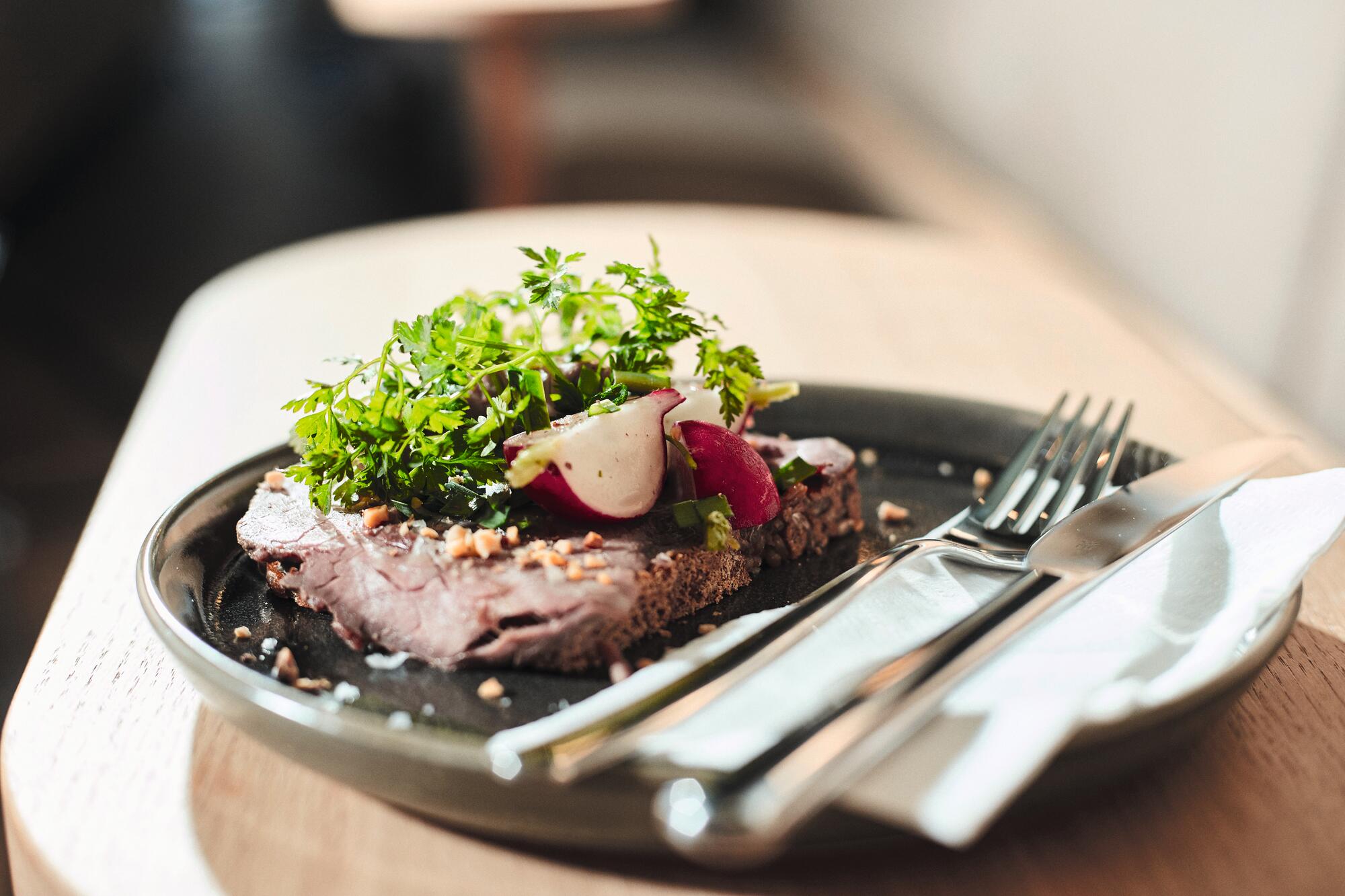 Smørrebrød in der Roestbar