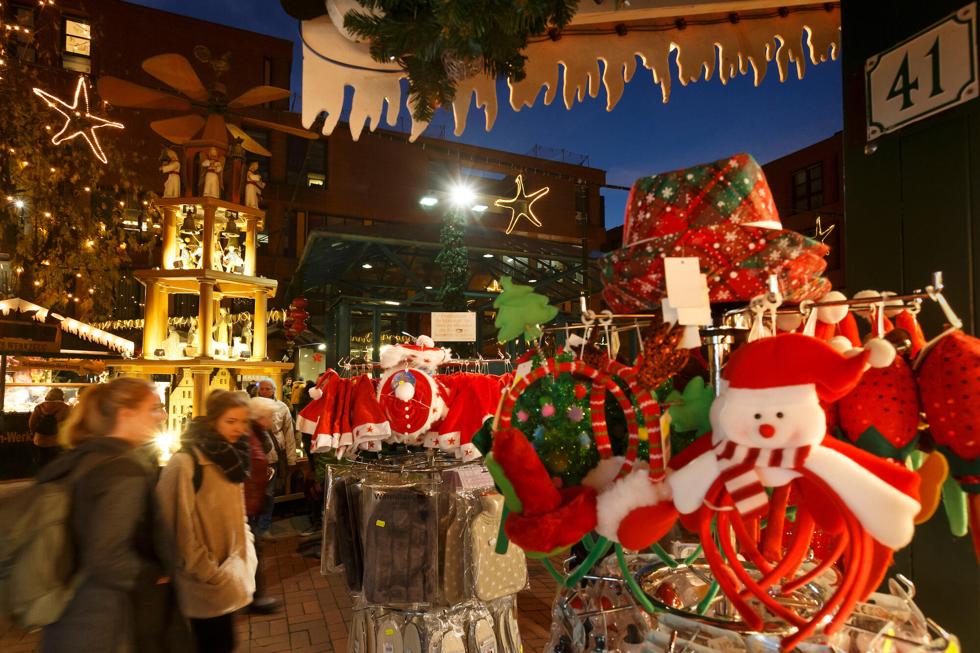 Weihnachtsmarkt am Aegidiimarkt Münster