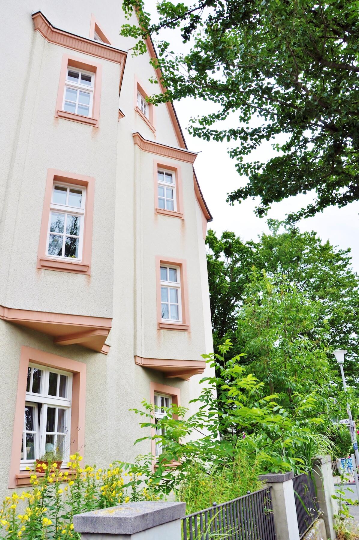 Art Déco Fassade in der Kolpingstraße Münster