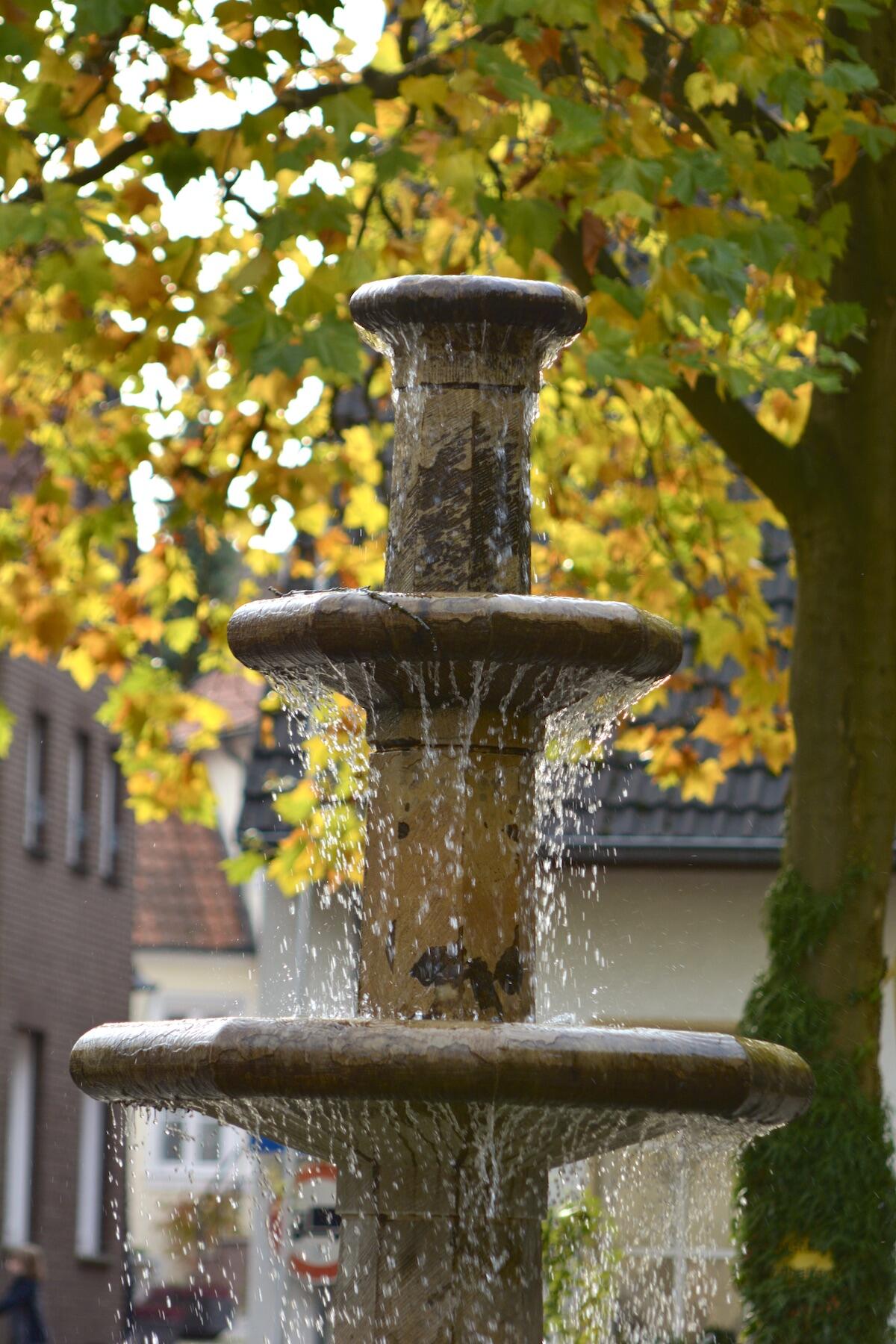 Stiftsbrunnen aus Bamberger Sandstein in Nottuln