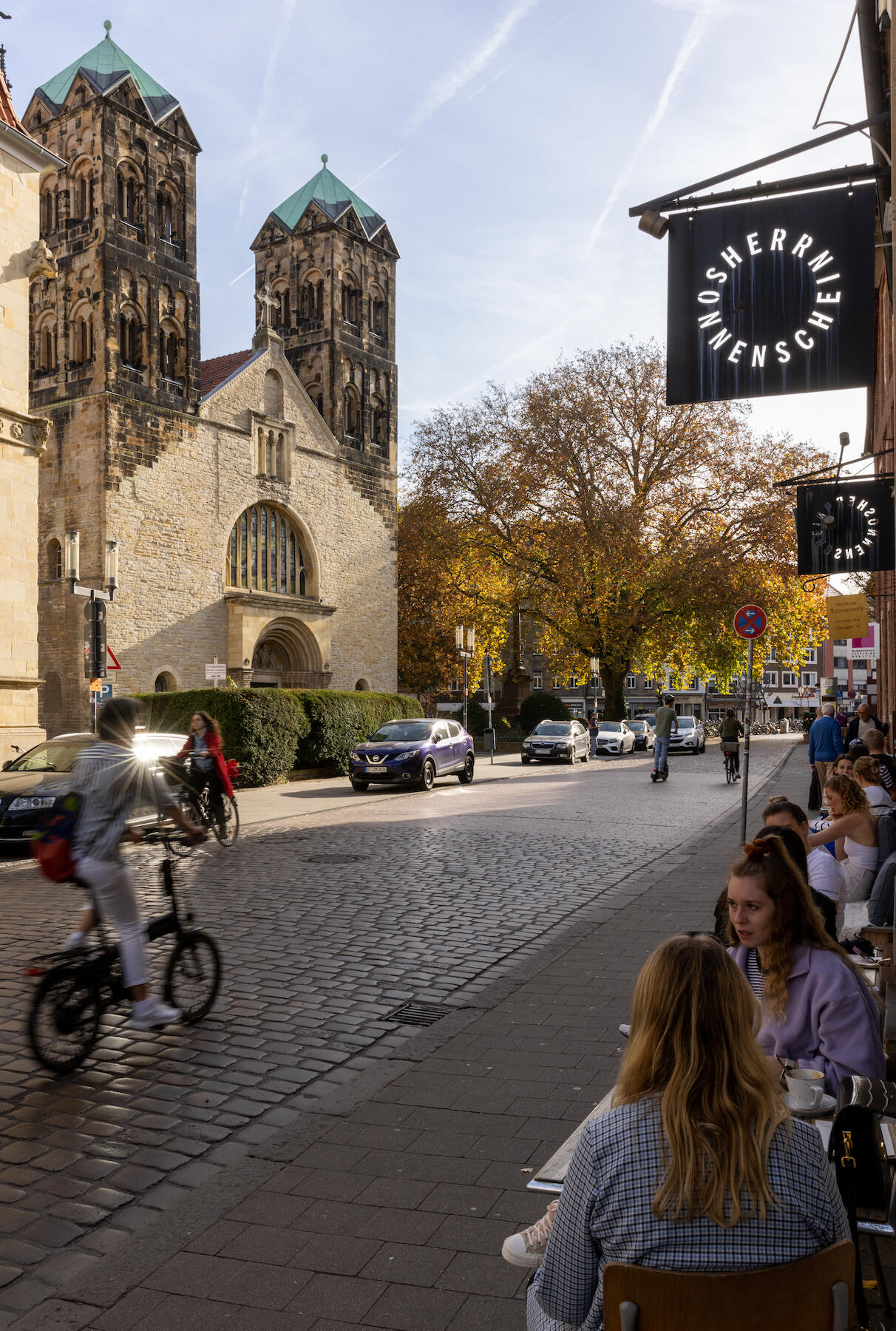 Außenplätze bei Herr Sonnenschein in der Königsstraße Münster