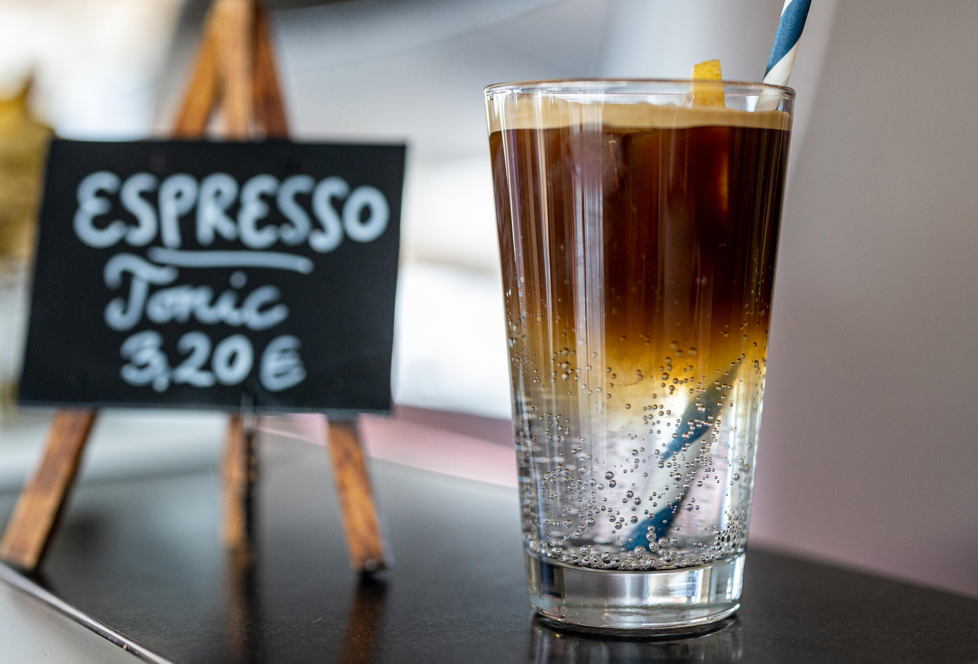 Espresso Tonic bei Wolle und Moritz