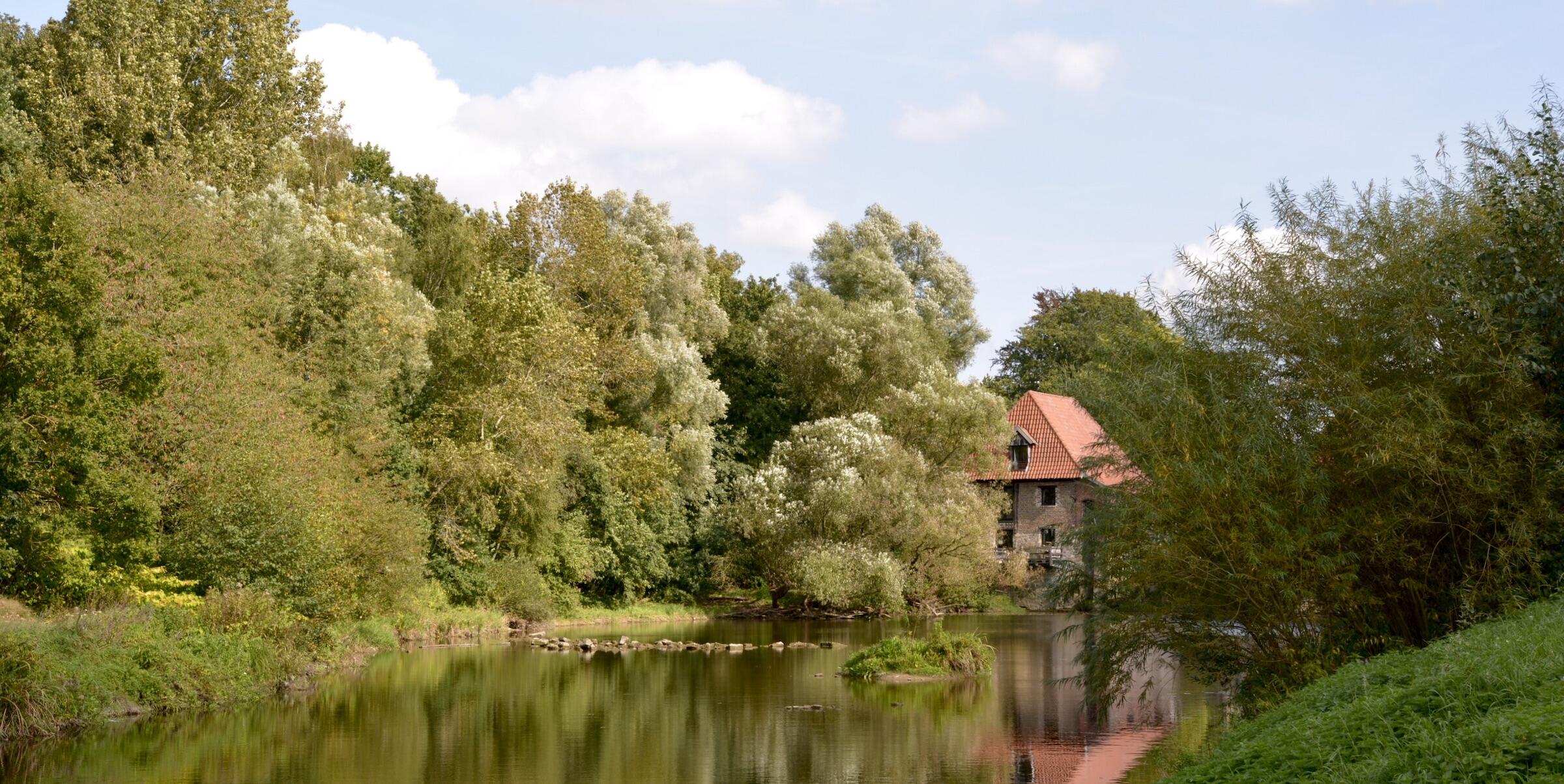 Füchtelner Mühle an der Stever