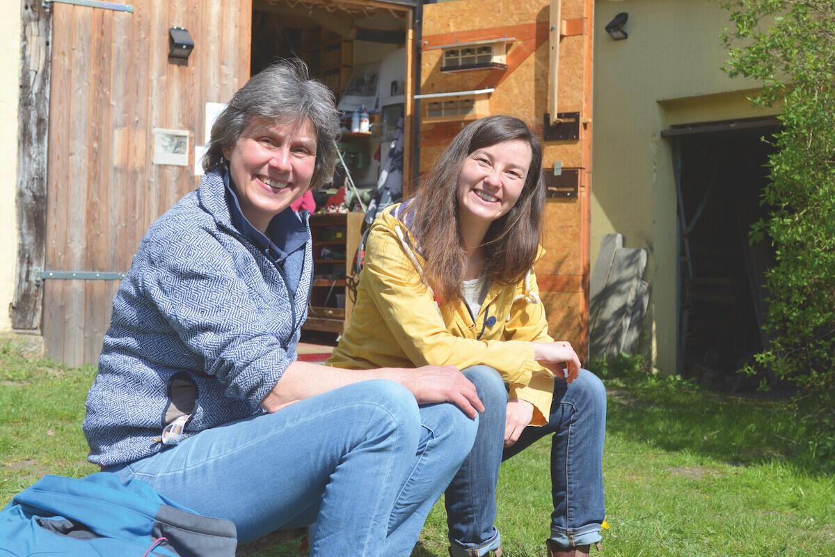 Christina Darge-Kröner und Tochter Karoline