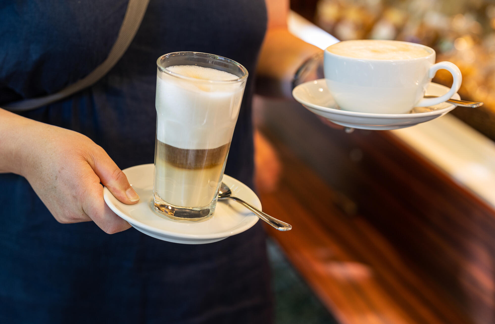 Kaffee auf dem Wochenmarkt Münster