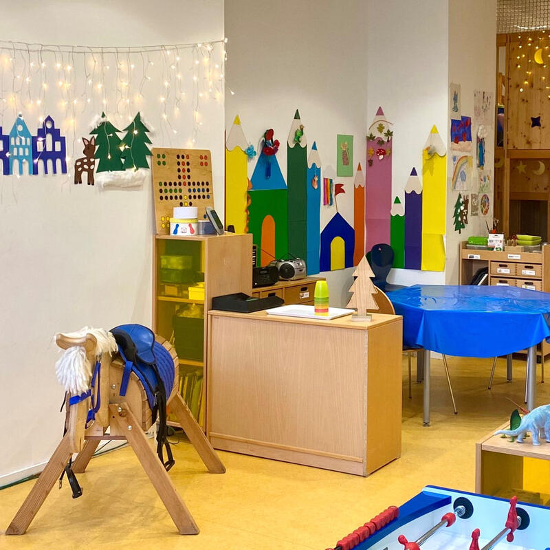 Maxi-Turm Kinderbetreuung Advent Münster